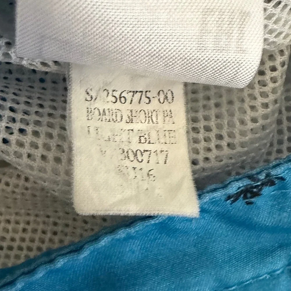 Banana Republic Board Shorts Mens 38 Blue Palm Tree Print Swim Trunks